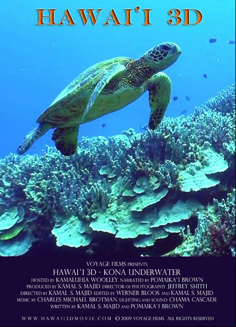 Hawaii 3D movie poster