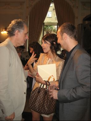 Maribel Verdú,Fernando Trueba & Pedro Larrañaga - SpanishNational Cinematography Award