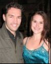 Wendy Dent with director Nash Edgerton at Sydney Film Festival