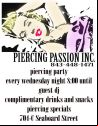 You are invited to a piercing party like its 1999 every Wednesday 8:00 PM - ?